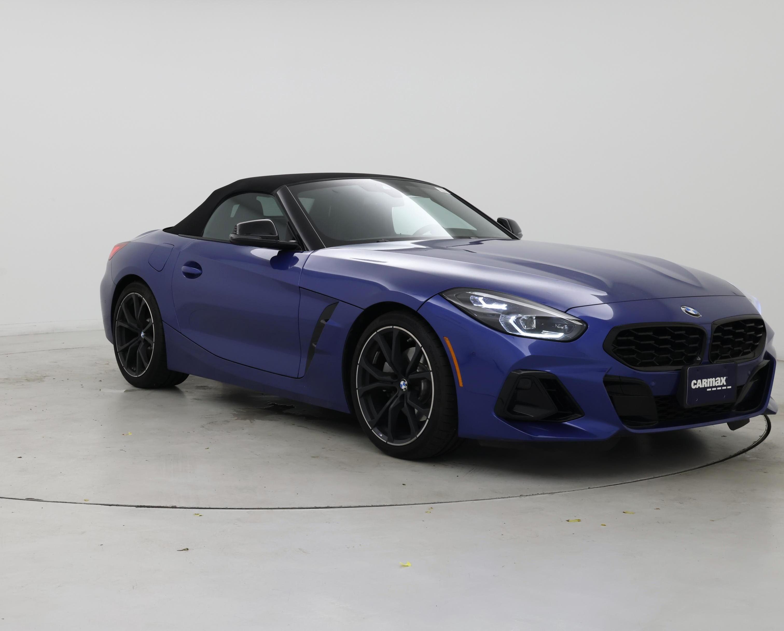 Blue 2024 BMW Z4 Convertible Rear-Wheel Drive Automatic