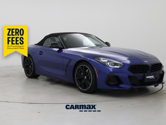 Blue 2024 BMW Z4 Convertible Rear-Wheel Drive Automatic
