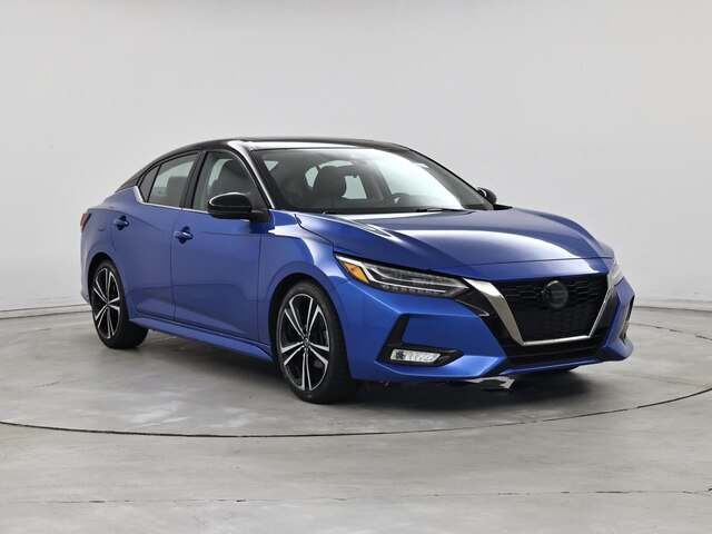 Blue 2023 Nissan Sentra SR FWD Sedan Front-Wheel Drive Automatic