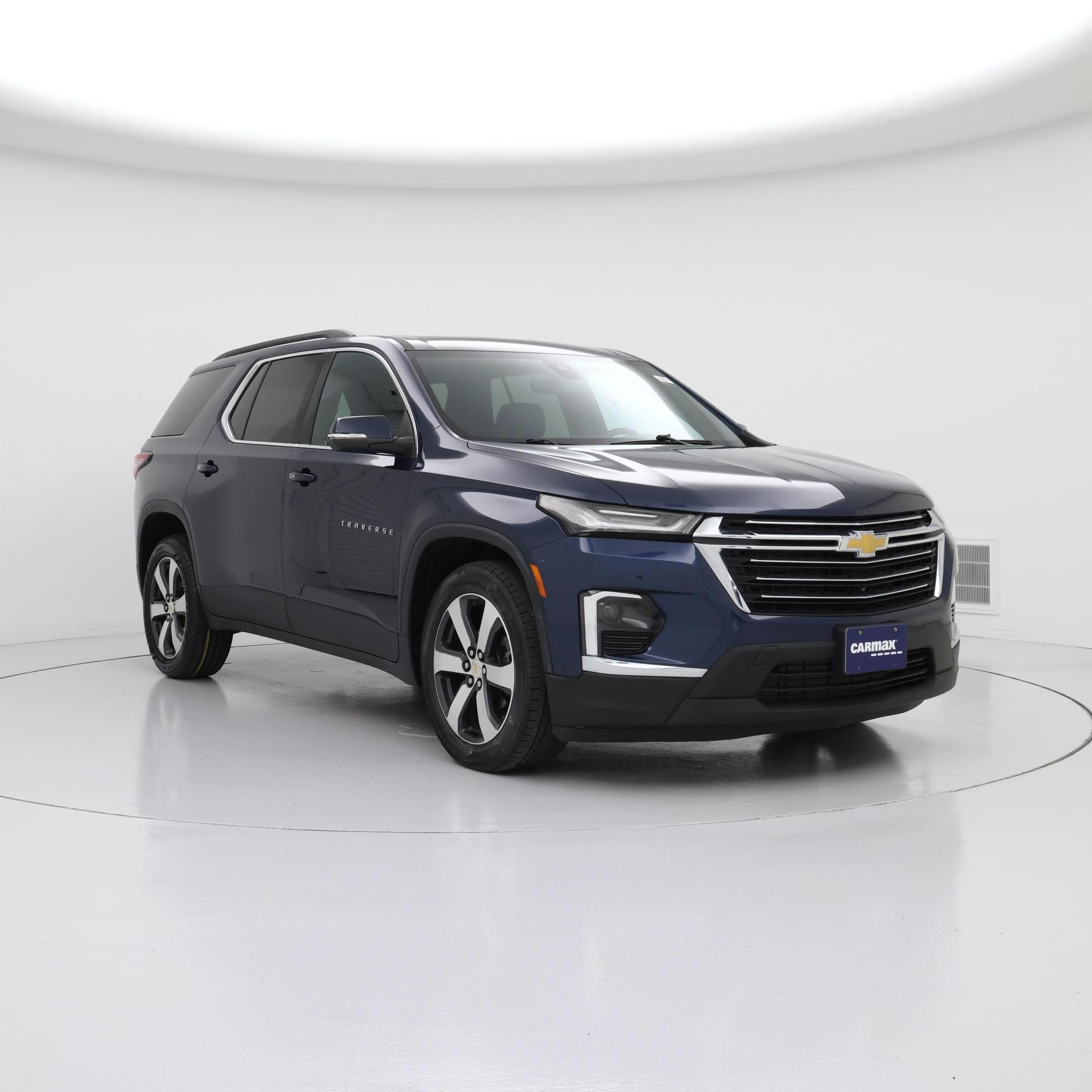 Blue 2023 Chevrolet Traverse SUV / Crossover Four-Wheel Drive Automatic