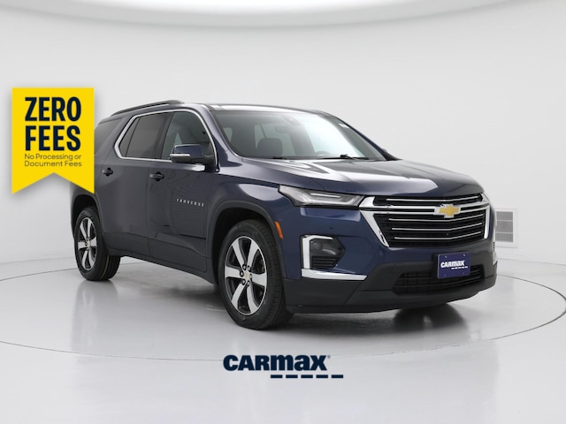Blue 2023 Chevrolet Traverse SUV / Crossover Four-Wheel Drive Automatic