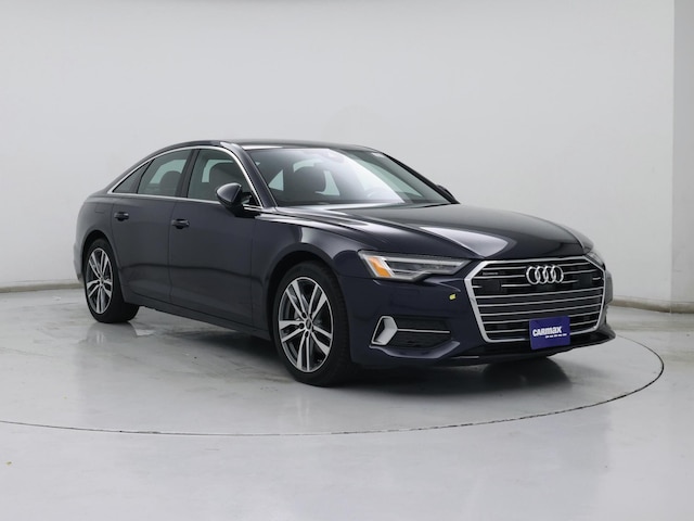 Blue 2023 Audi A6 quattro Premium Plus 45 TFSI Sedan All-Wheel Drive Automatic