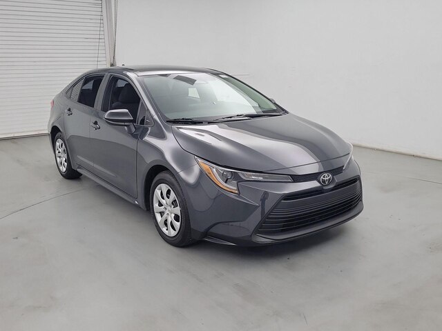 Gray 2024 Toyota Corolla LE FWD Sedan Front-Wheel Drive Automatic
