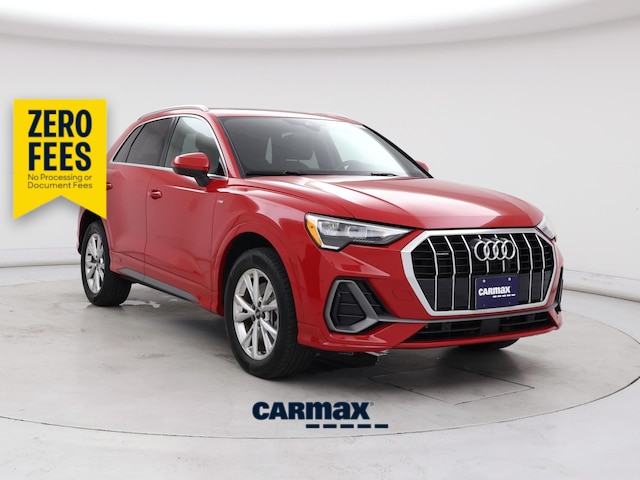 Red 2022 Audi Q3 SUV / Crossover All-Wheel Drive Automatic