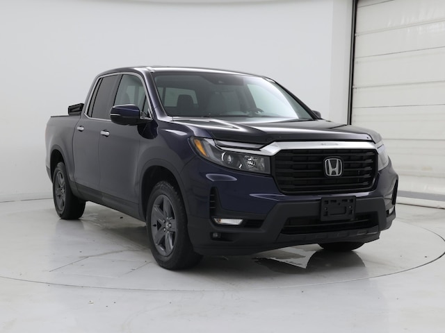 Blue 2023 Honda Ridgeline RTL-E AWD Pickup Truck All-Wheel Drive Automatic