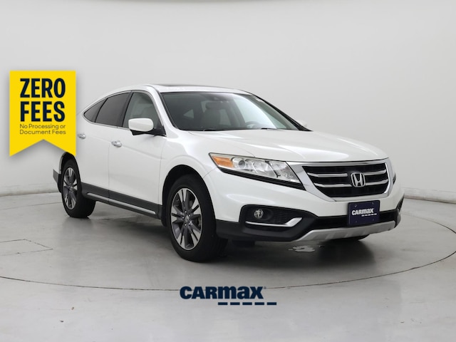 White 2015 Honda Crosstour SUV / Crossover All-Wheel Drive Automatic