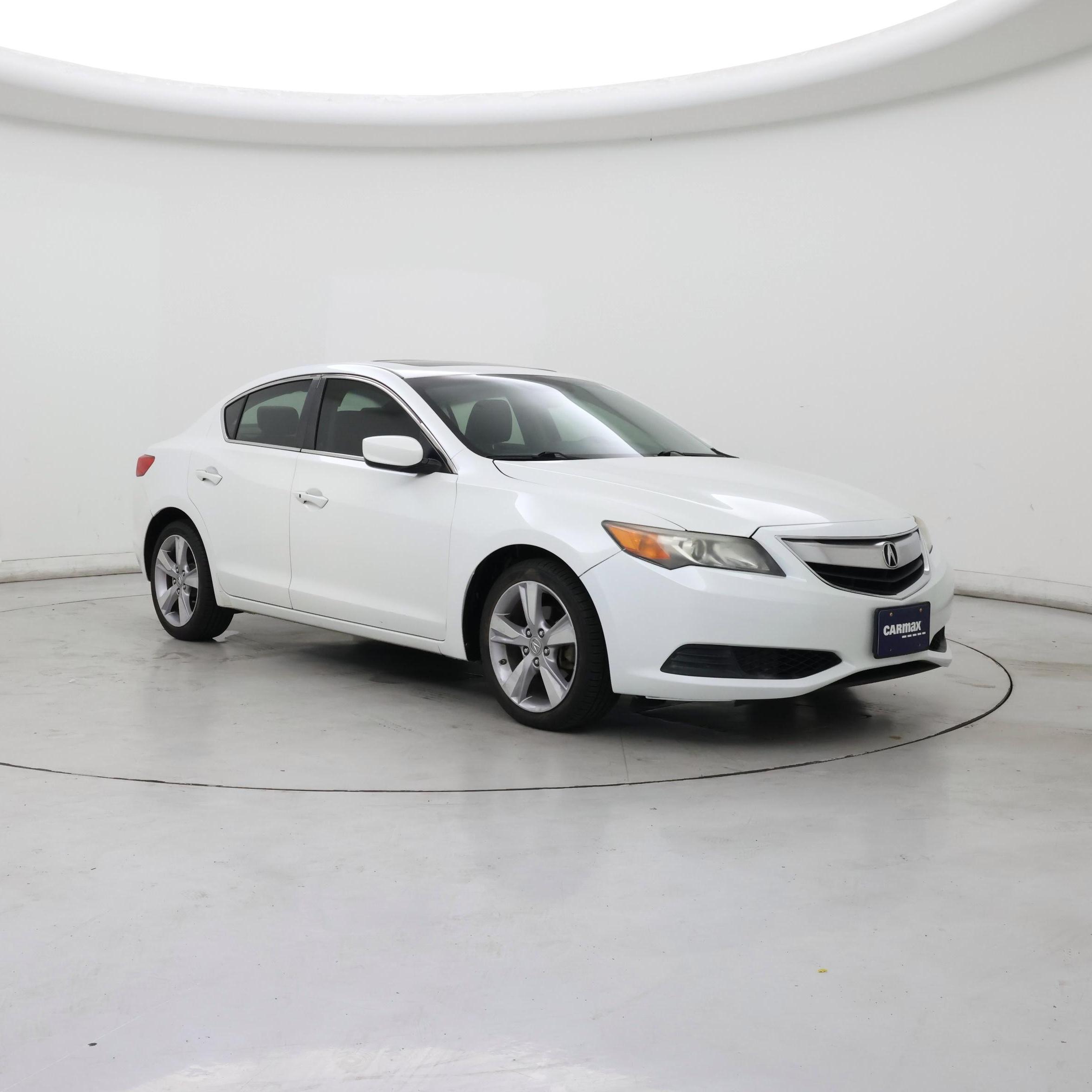 White 2014 Acura ILX 2.0L FWD Sedan Front-Wheel Drive Automatic