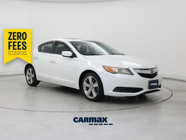 White 2014 Acura ILX 2.0L FWD Sedan Front-Wheel Drive Automatic