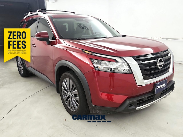 Red 2023 Nissan Pathfinder SL 4WD SUV / Crossover All-Wheel Drive Automatic