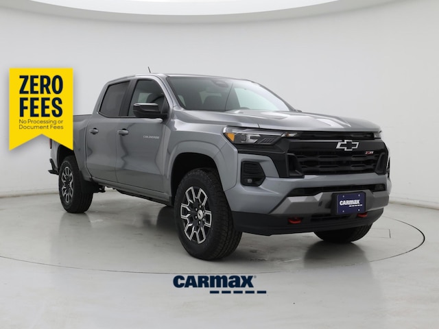 Gray 2026 Chevrolet Colorado Z71 Crew Cab 4WD Pickup Truck Four-Wheel Drive Automatic