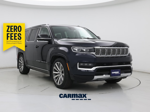 Blue 2023 Jeep Grand Wagoneer SUV / Crossover Four-Wheel Drive Automatic