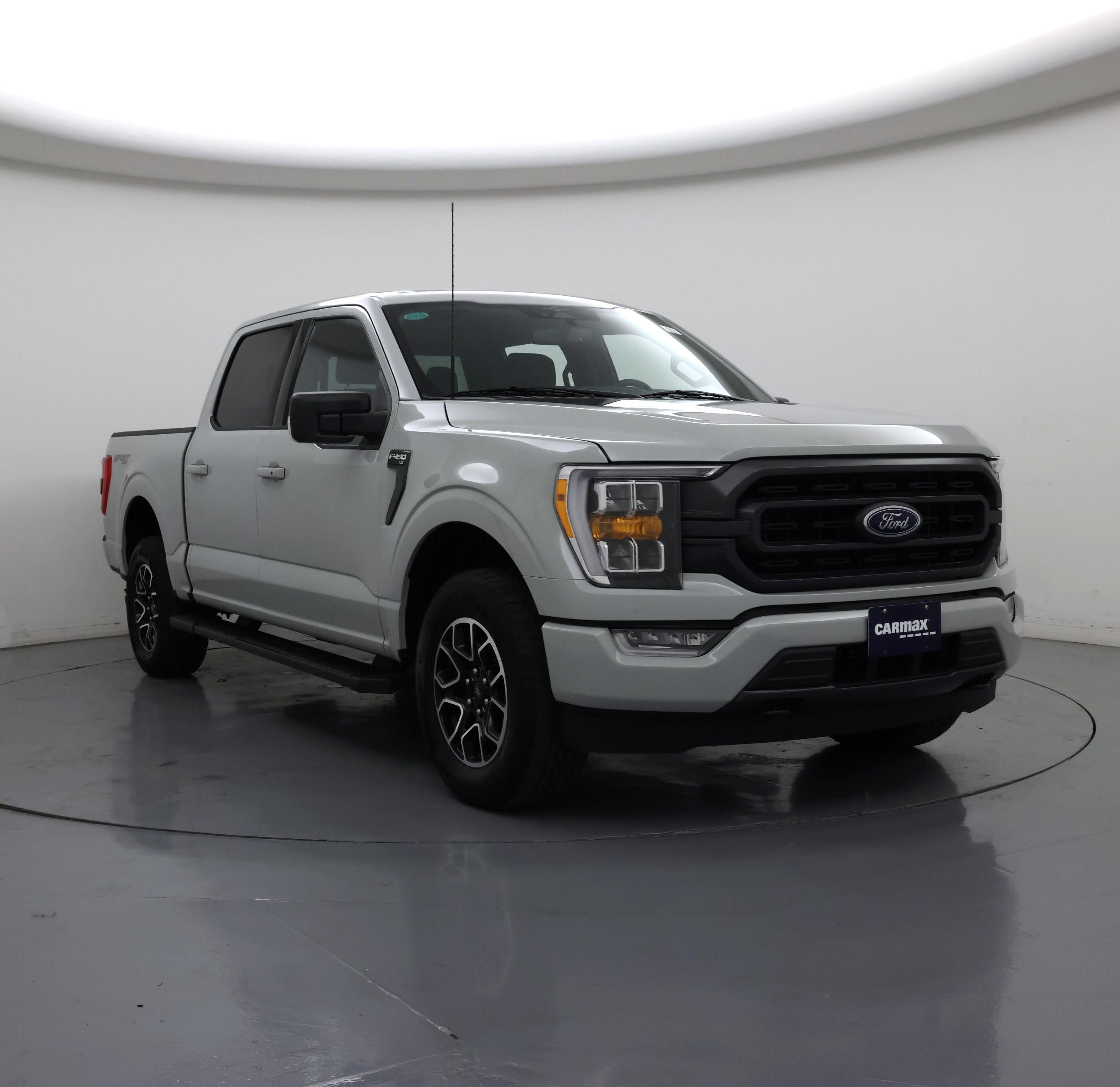 Gray 2023 Ford F-150 Pickup Truck Four-Wheel Drive Automatic
