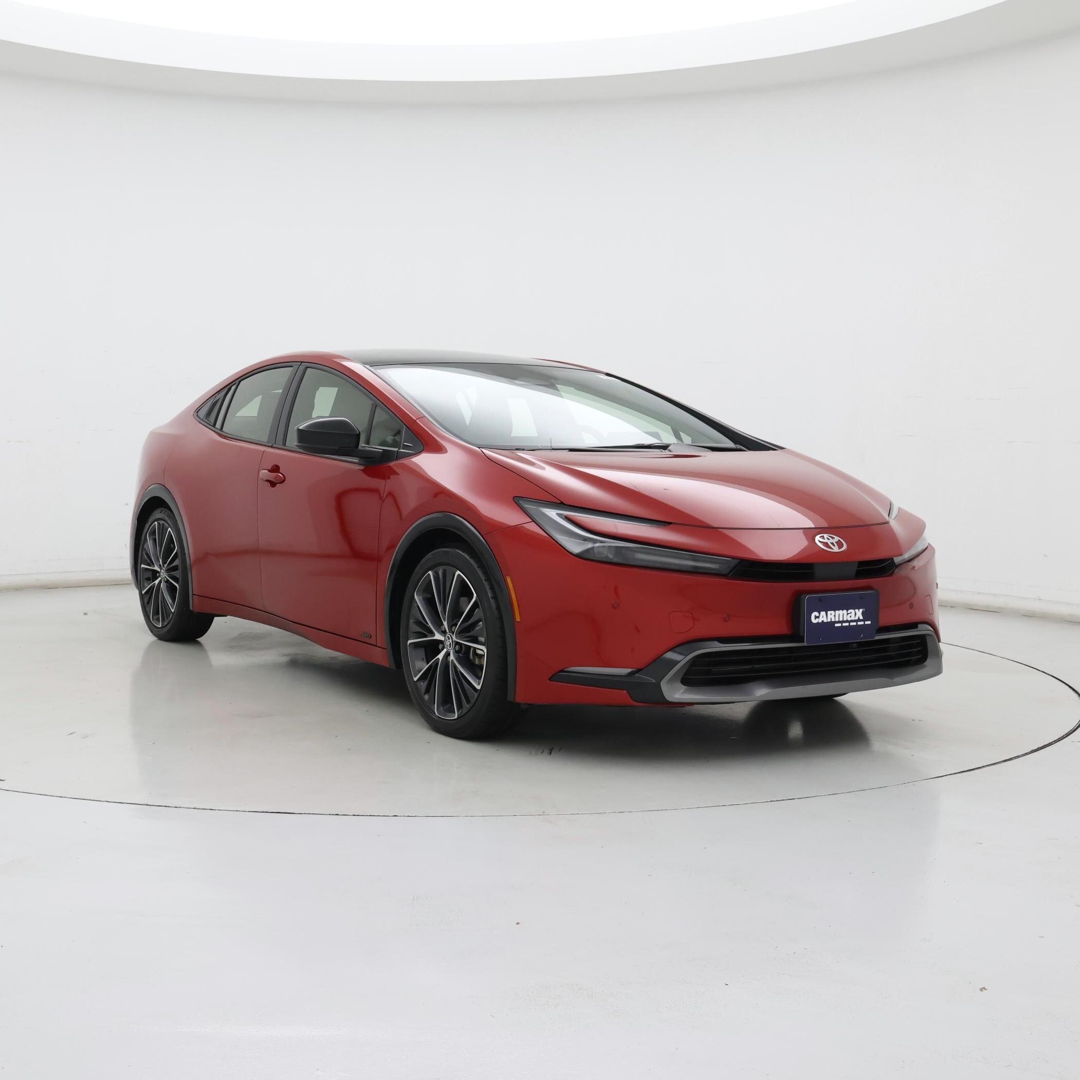 Red 2024 Toyota Prius Hatchback All-Wheel Drive Automatic