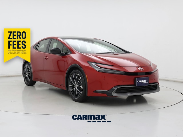 Red 2024 Toyota Prius Hatchback All-Wheel Drive Automatic
