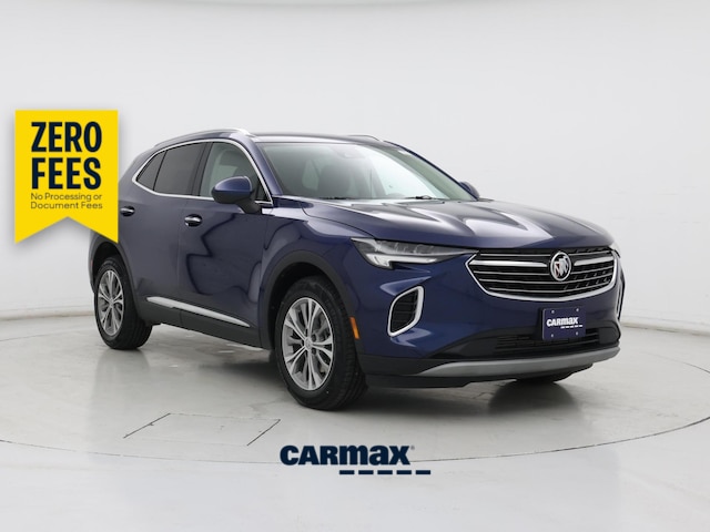 Blue 2022 Buick Envision SUV / Crossover Front-Wheel Drive Automatic