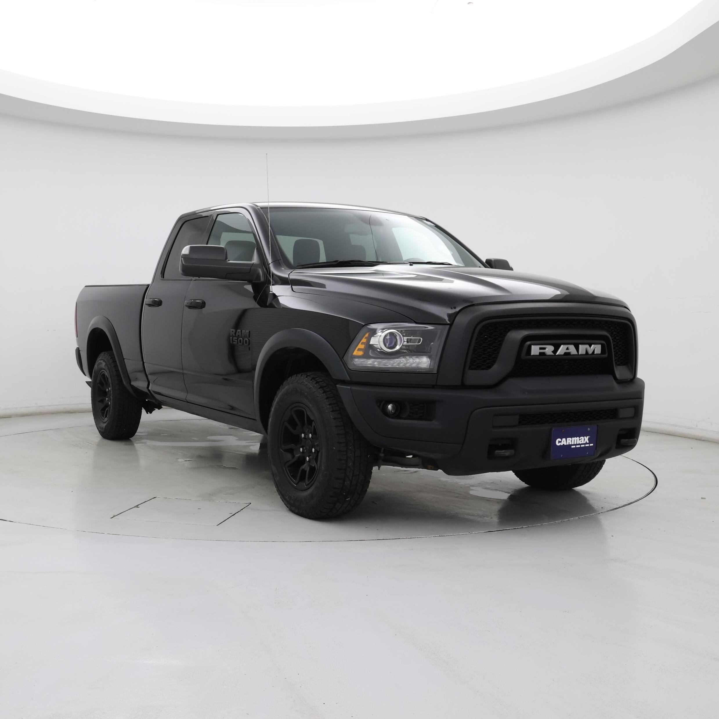 Black 2023 RAM 1500 Pickup Truck Four-Wheel Drive Automatic