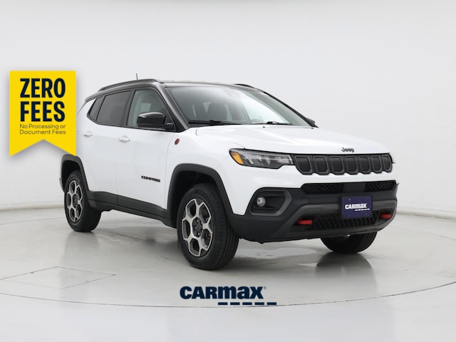 White 2022 Jeep Compass SUV / Crossover Four-Wheel Drive Automatic