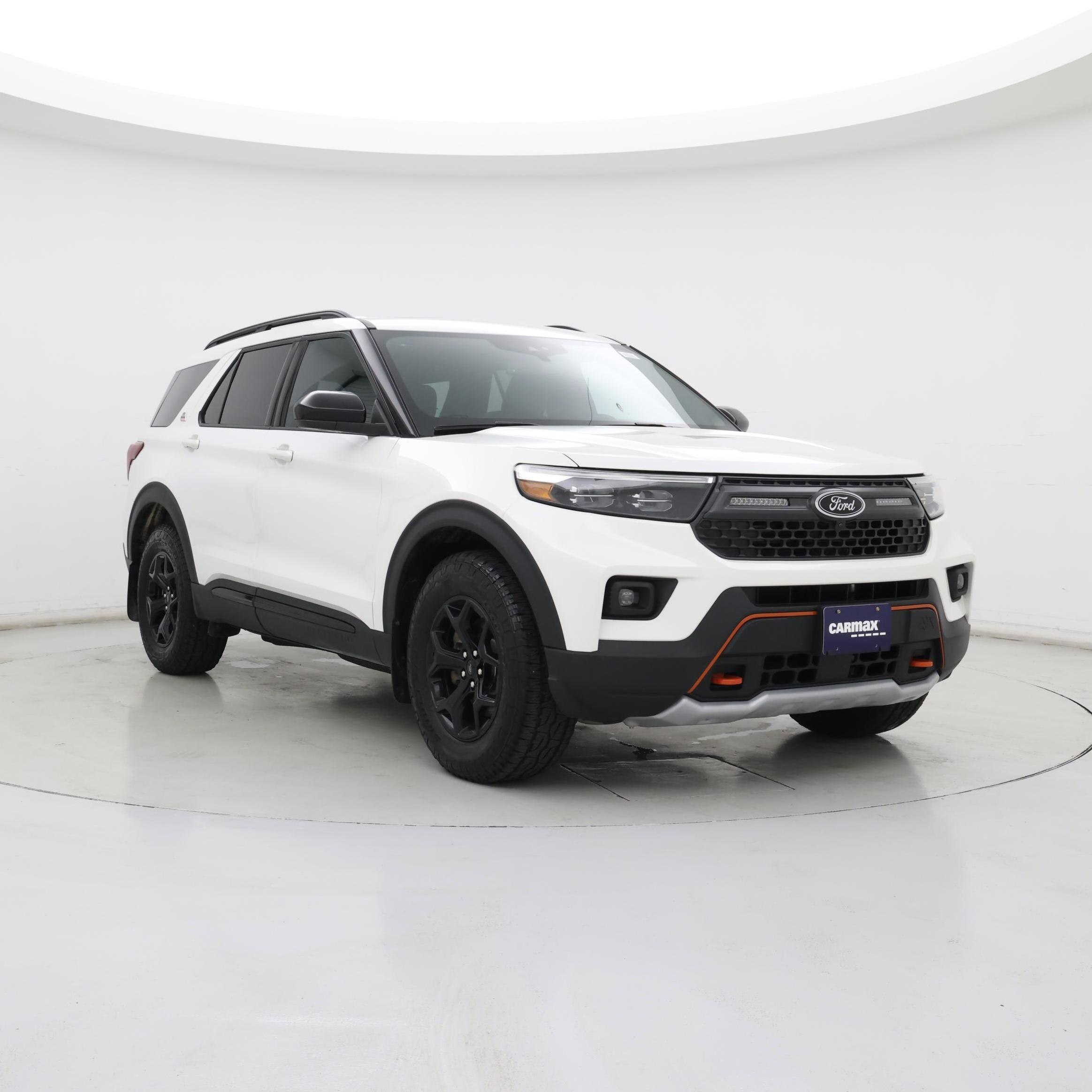 White 2024 Ford Explorer SUV / Crossover All-Wheel Drive Automatic