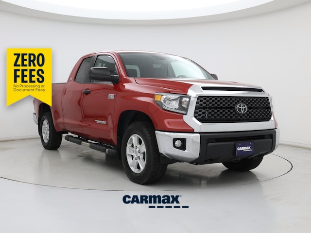 Red 2021 Toyota Tundra Pickup Truck Four-Wheel Drive Automatic