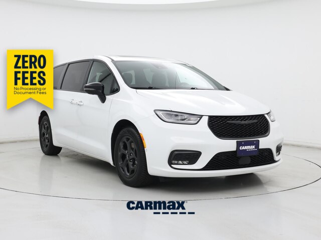 White 2023 Chrysler Pacifica Hybrid Minivan Front-Wheel Drive Automatic