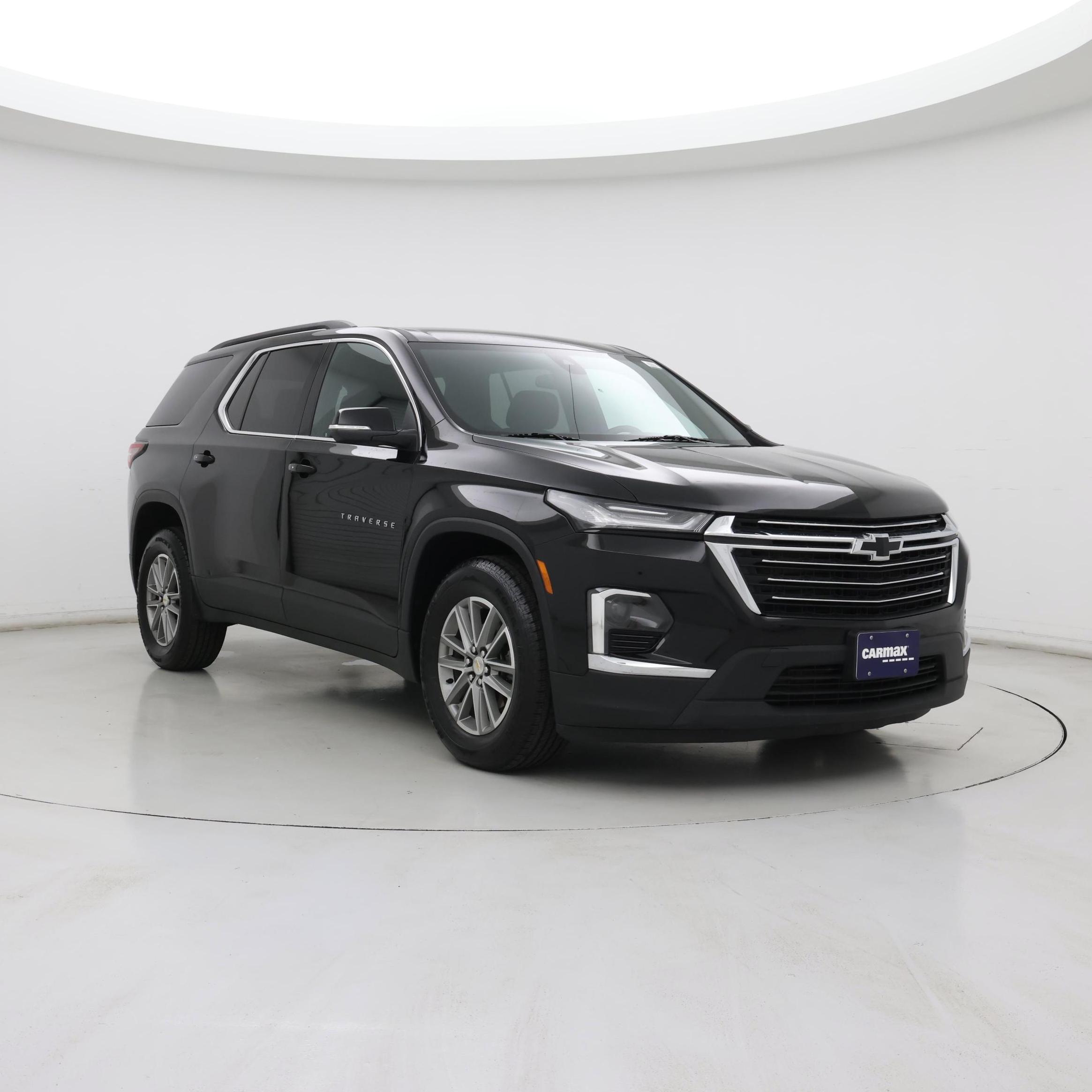 Black 2023 Chevrolet Traverse SUV / Crossover Four-Wheel Drive Automatic