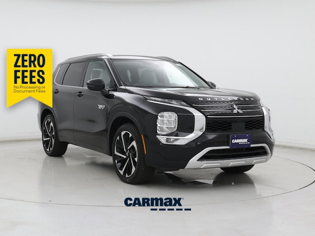 Black 2025 Mitsubishi Outlander Hybrid Plug-in SUV / Crossover All-Wheel Drive Automatic