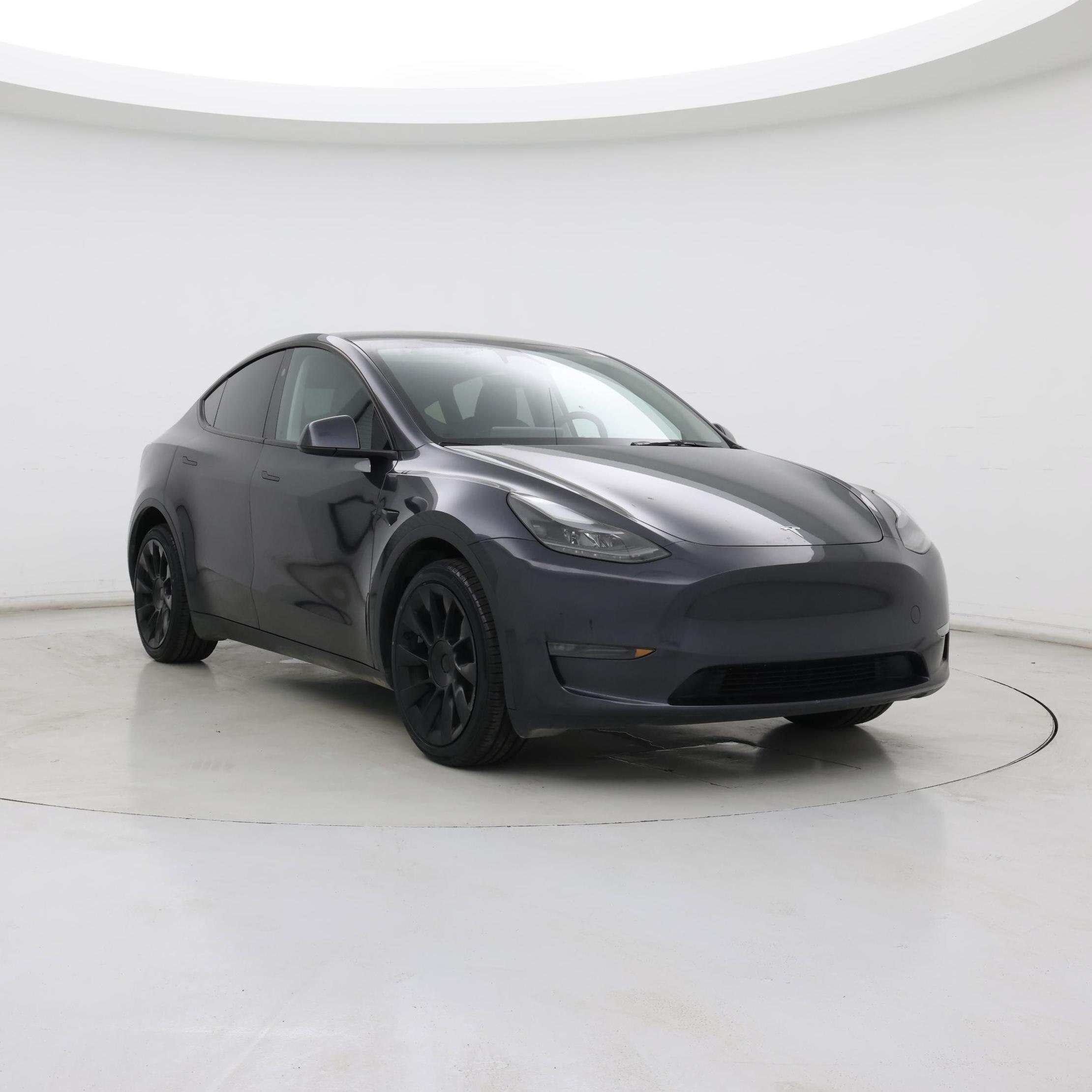 Gray 2024 Tesla Model Y SUV / Crossover All-Wheel Drive Automatic