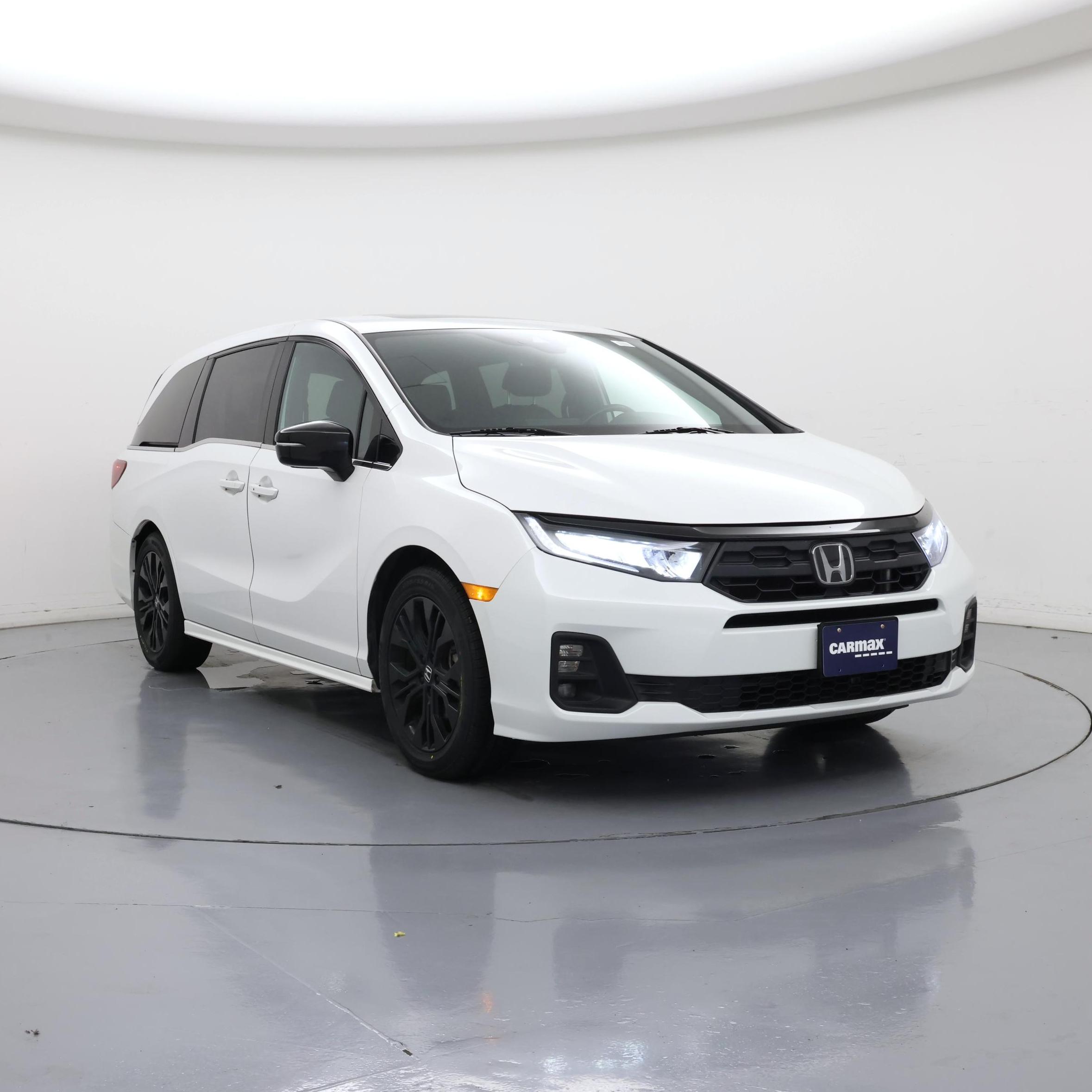 White 2025 Honda Odyssey Minivan Front-Wheel Drive Automatic