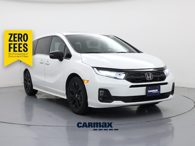 White 2025 Honda Odyssey Minivan Front-Wheel Drive Automatic