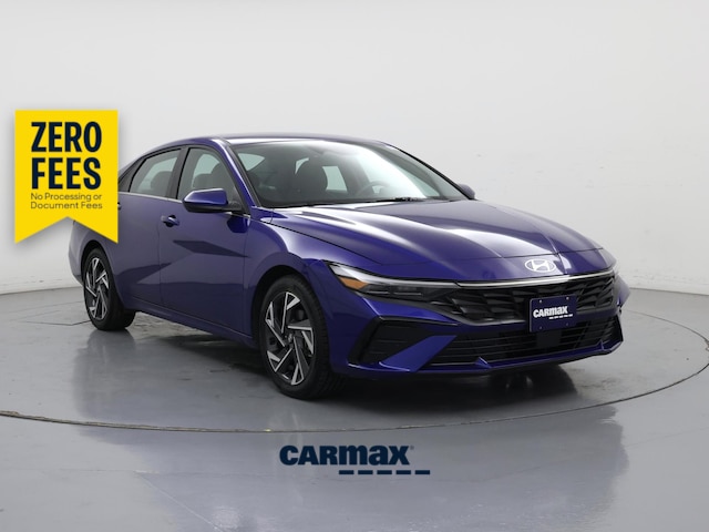 Blue 2025 Hyundai Elantra Sedan Front-Wheel Drive Automatic