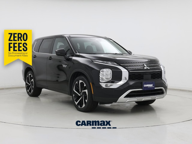 Black 2023 Mitsubishi Outlander Hybrid Plug-in SUV / Crossover All-Wheel Drive Automatic