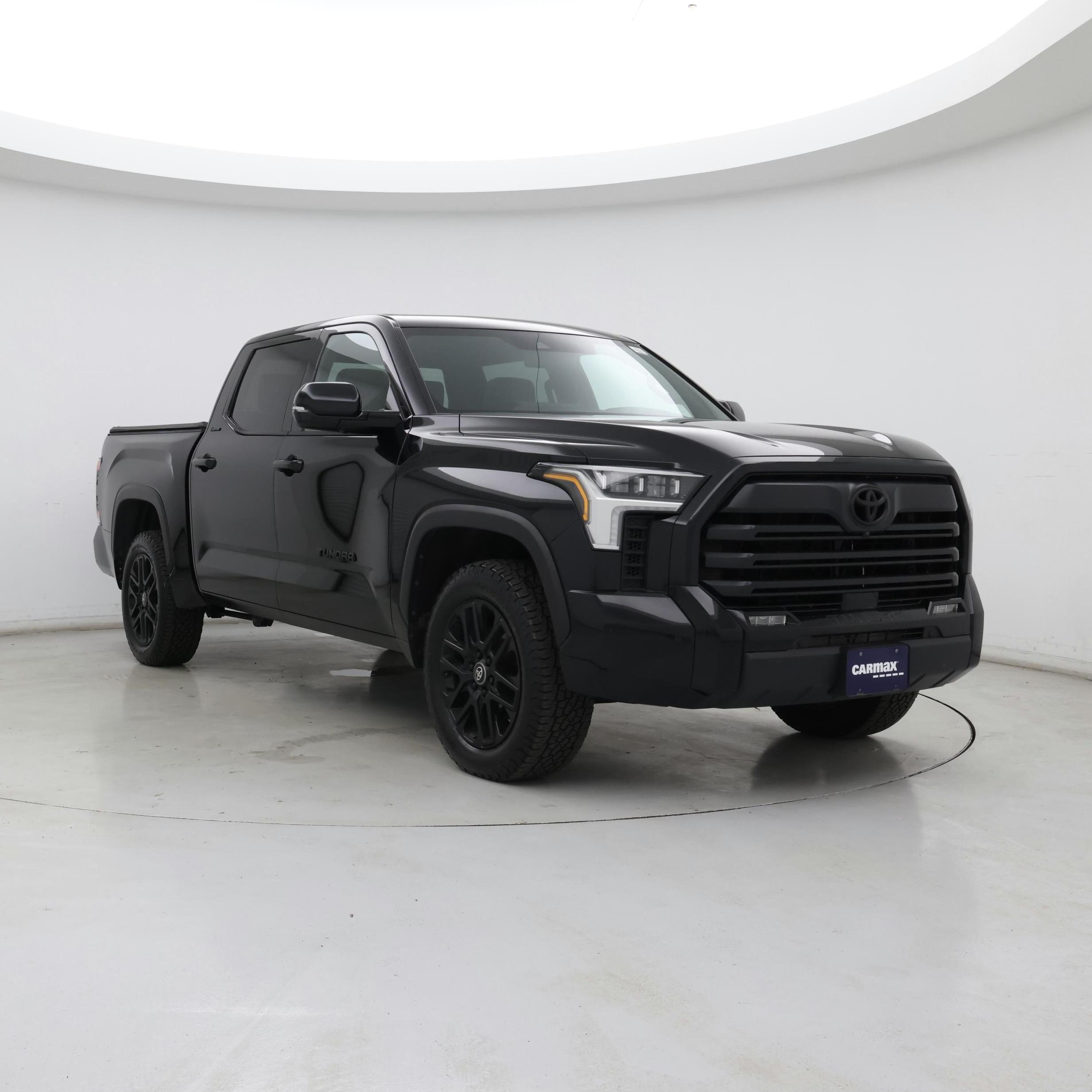 Black 2025 Toyota Tundra Pickup Truck Four-Wheel Drive Automatic