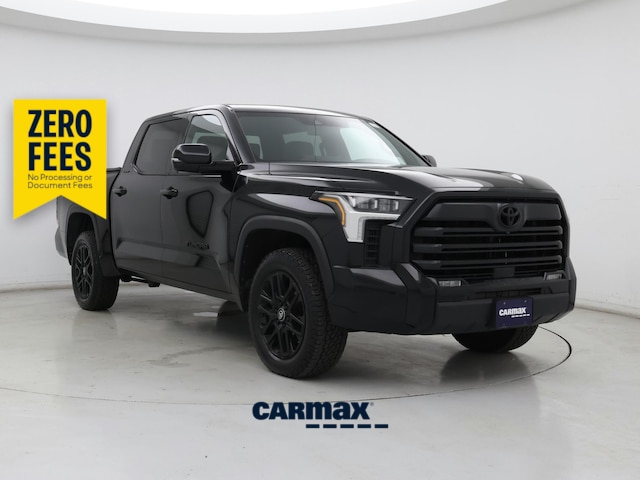 Black 2025 Toyota Tundra Pickup Truck Four-Wheel Drive Automatic