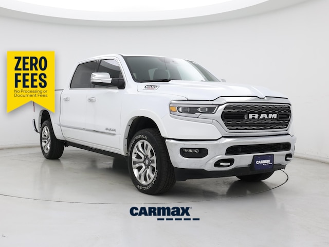 White 2022 RAM 1500 Pickup Truck Four-Wheel Drive Automatic
