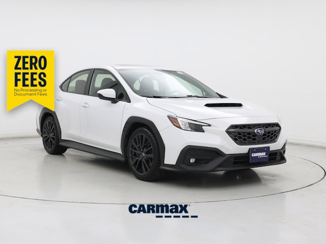 White 2022 Subaru WRX Sedan All-Wheel Drive Manual