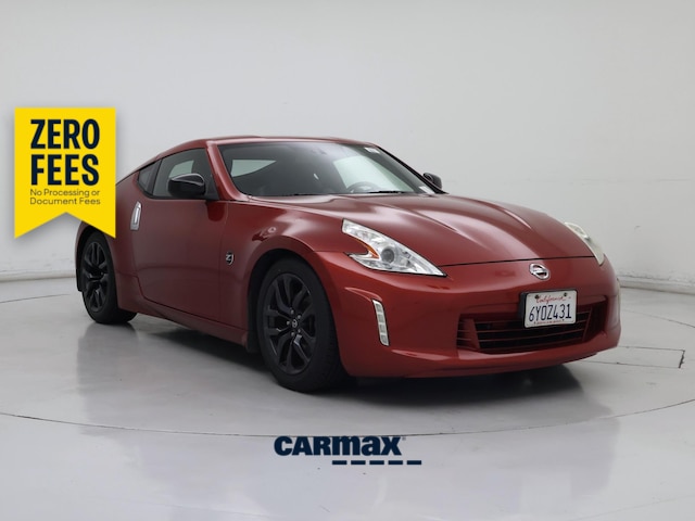 Red 2016 Nissan 370Z Touring Coupe Rear-Wheel Drive Automatic