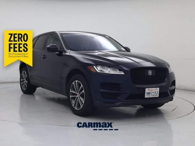 Blue 2020 Jaguar F-PACE SUV / Crossover All-Wheel Drive Automatic