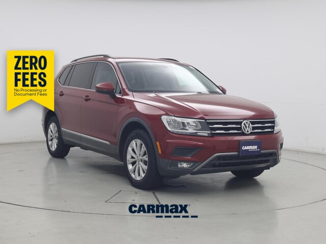 Red (Burgundy) 2018 Volkswagen Tiguan SUV / Crossover Front-Wheel Drive Automatic