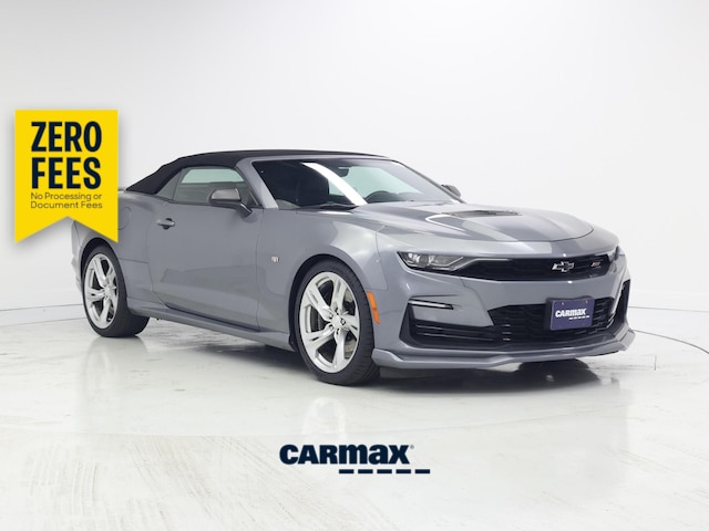 Gray 2022 Chevrolet Camaro Convertible Rear-Wheel Drive Automatic
