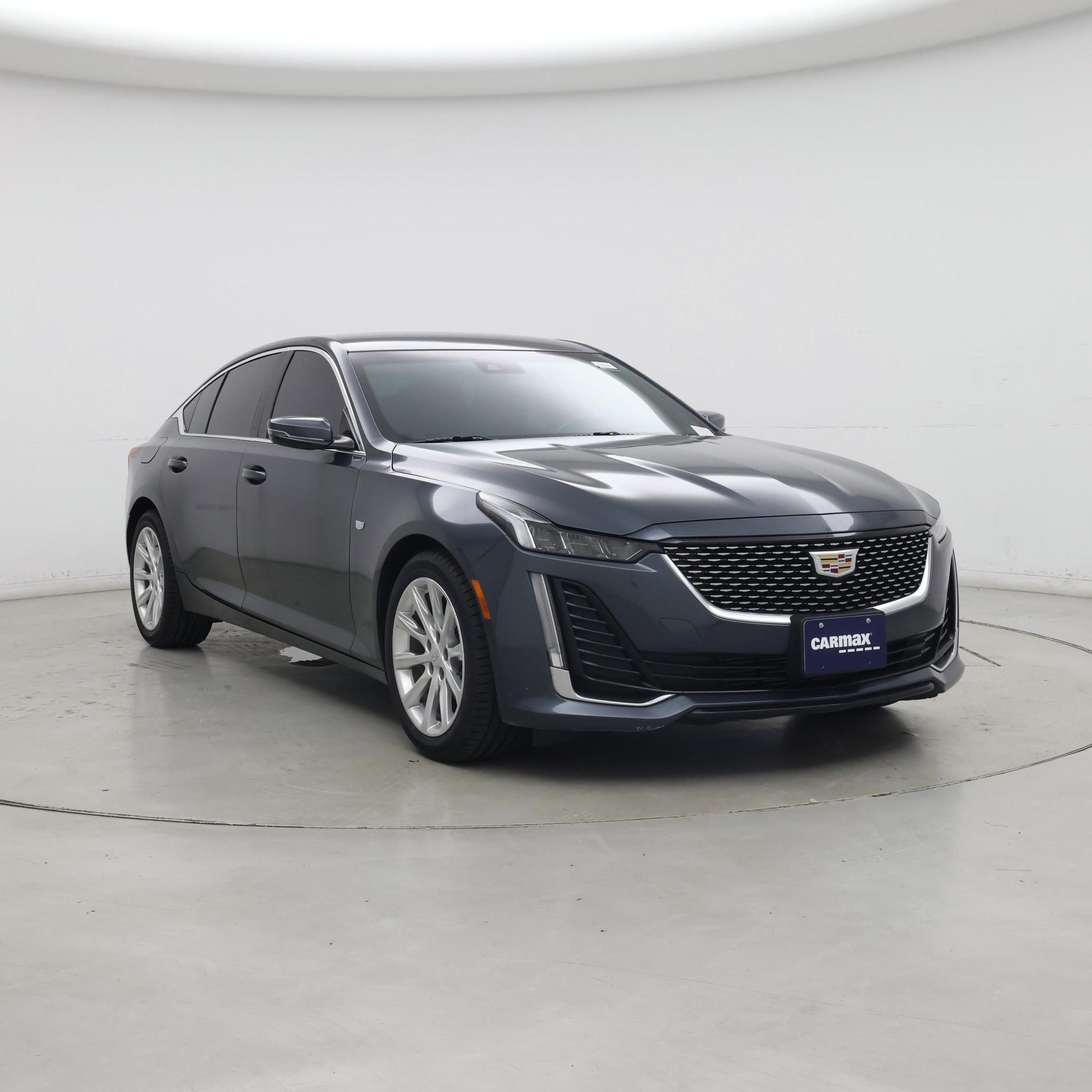 Blue 2020 Cadillac CT5 Sedan Rear-Wheel Drive Automatic