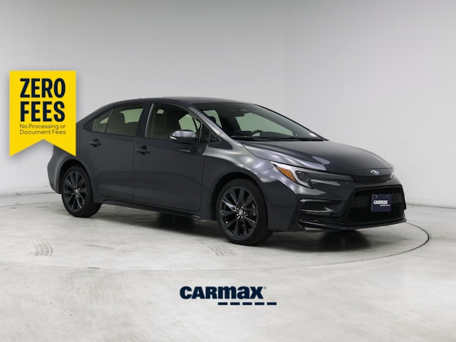 Gray 2024 Toyota Corolla Hybrid SE FWD Sedan Front-Wheel Drive Automatic