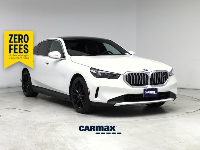 White 2024 BMW i5 eDrive40 FWD Sedan Rear-Wheel Drive Automatic