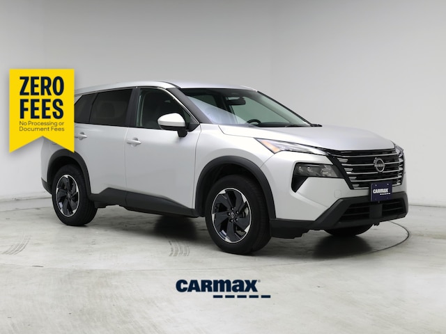 Silver 2025 Nissan Rogue SV FWD SUV / Crossover Front-Wheel Drive Automatic