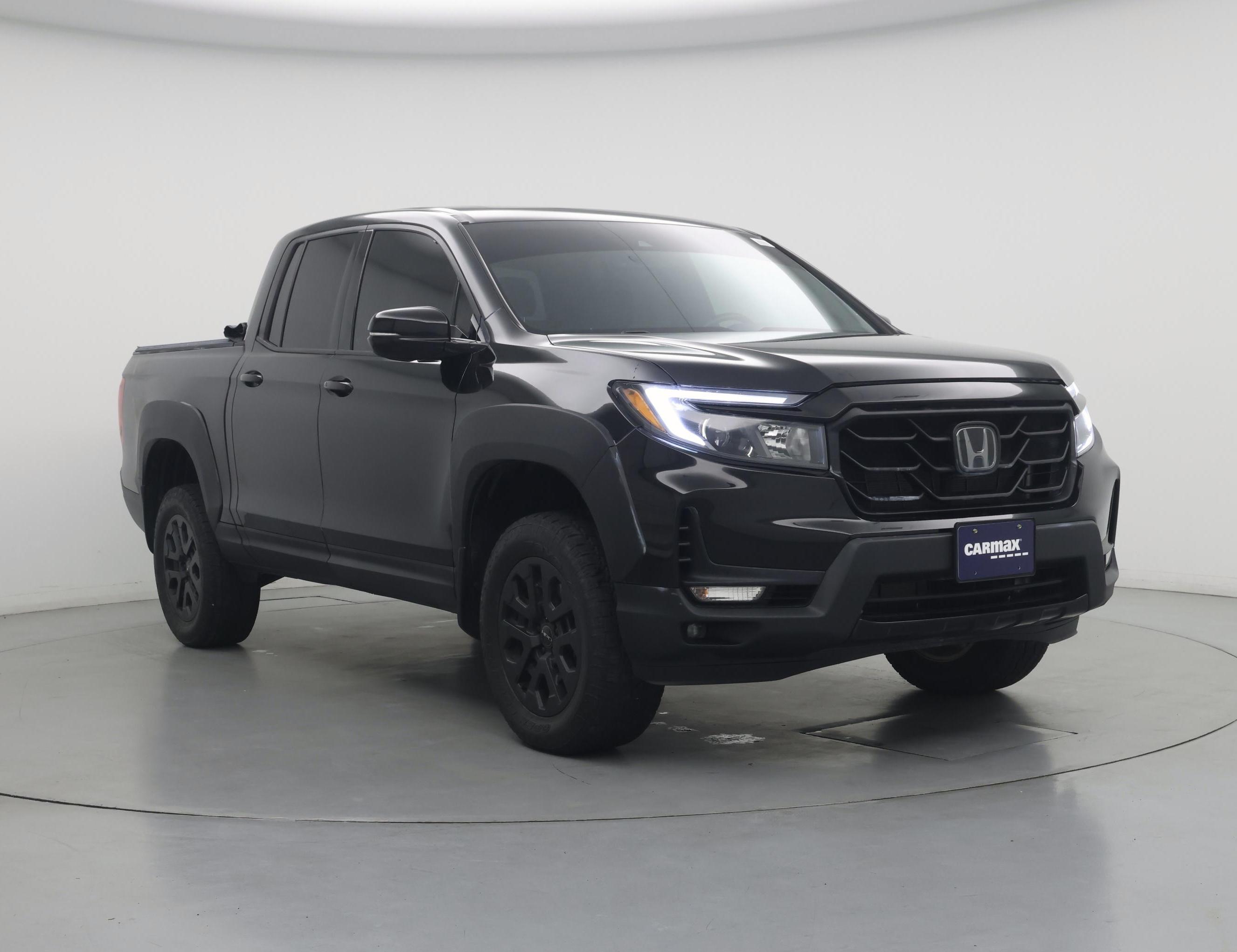 Black 2023 Honda Ridgeline Pickup Truck All-Wheel Drive Automatic
