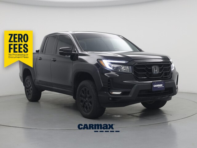 Black 2023 Honda Ridgeline Pickup Truck All-Wheel Drive Automatic