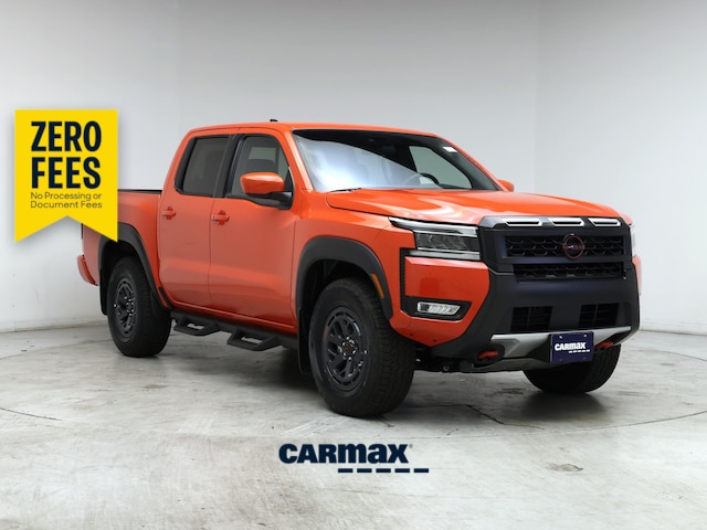 Orange 2025 Nissan Frontier Pickup Truck Four-Wheel Drive Automatic