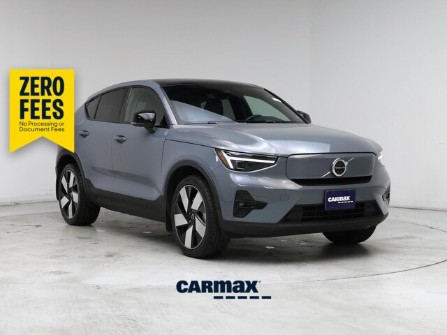 Gray 2023 Volvo C40 Recharge SUV / Crossover All-Wheel Drive Automatic