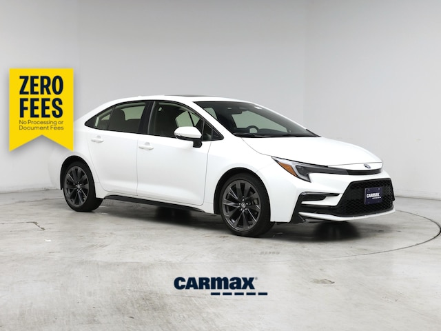 White 2024 Toyota Corolla Hybrid Sedan Front-Wheel Drive Automatic