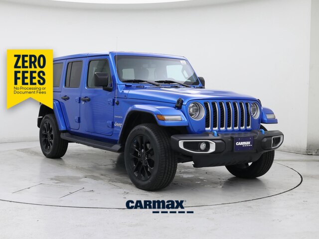 Blue 2022 Jeep Wrangler 4xe SUV / Crossover Four-Wheel Drive Automatic