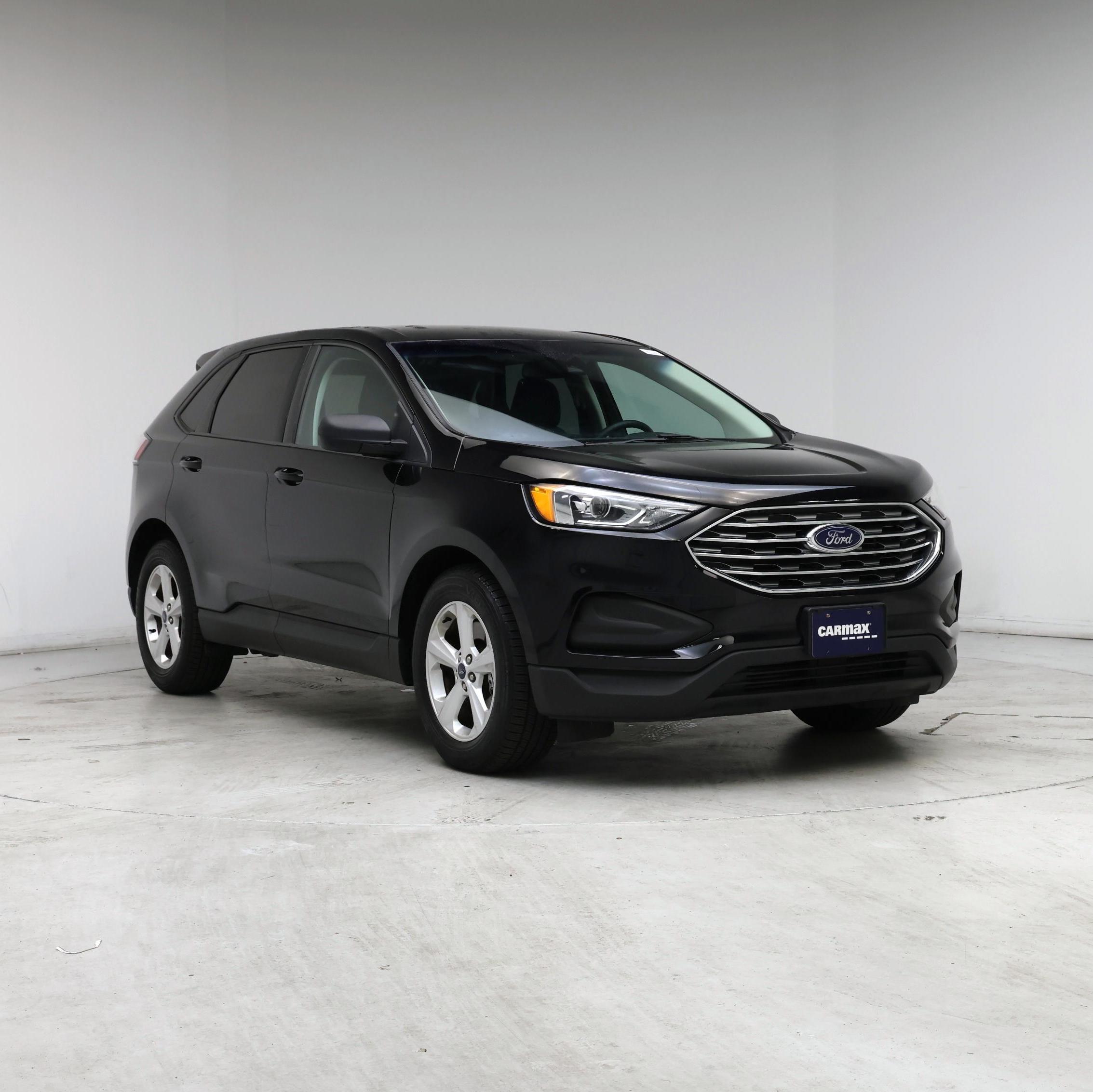 Black 2020 Ford Edge SUV / Crossover All-Wheel Drive Automatic